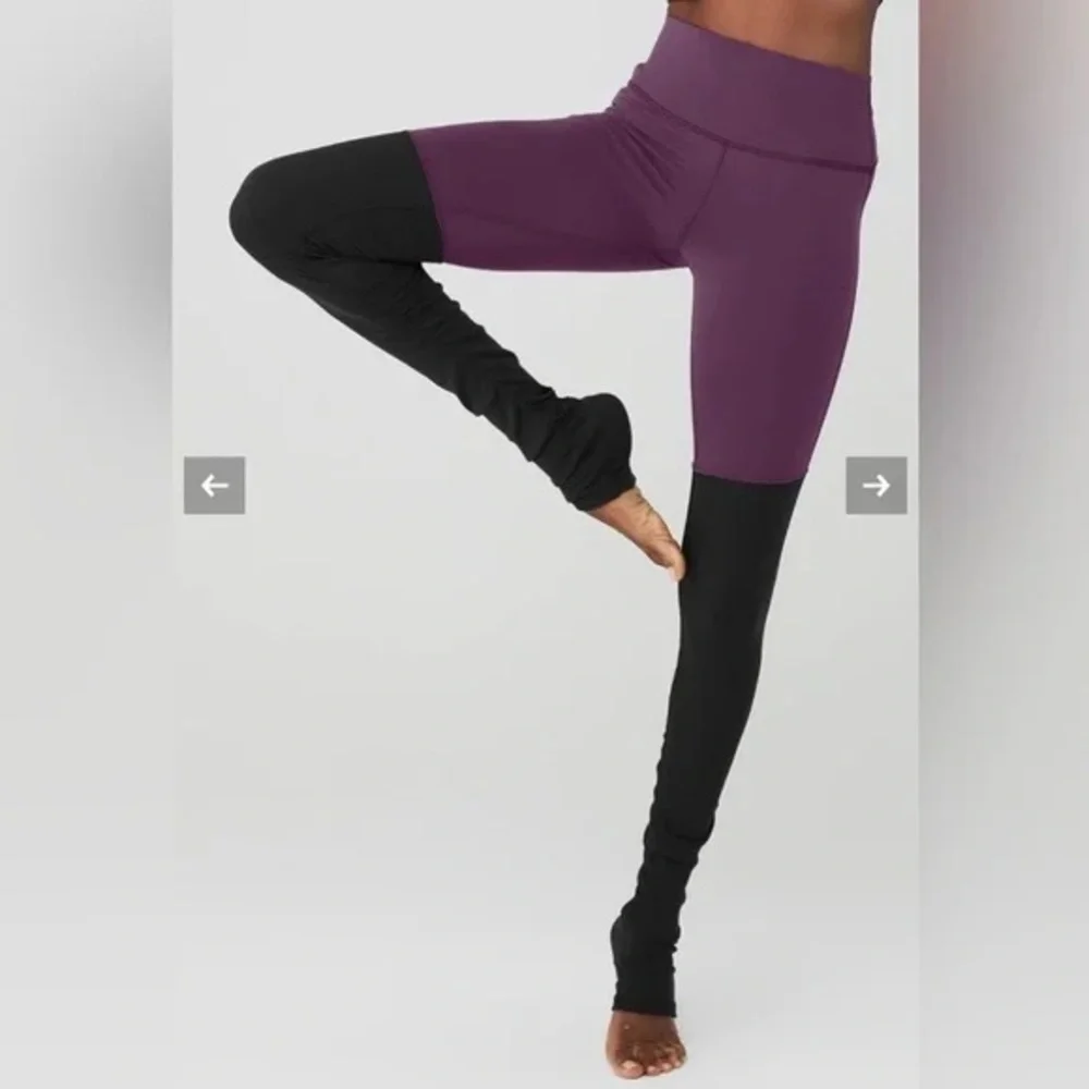alo yoga AIRBRUSH HIGH-WAIST GODDESS LEGGING XXS, - Picture 2 of 7